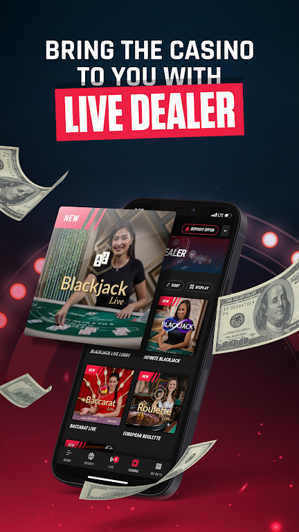 PointsBet NJ Online Casino Tangkapan skrin 2