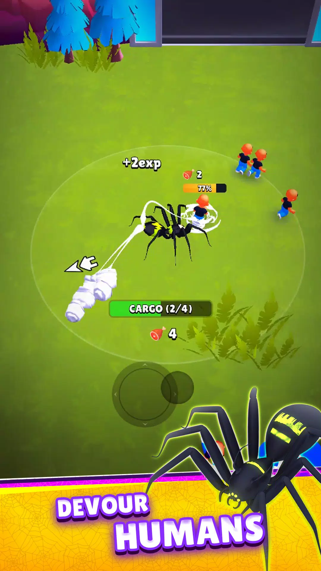 Spider Invasion: RPG Survival! Screenshot 1