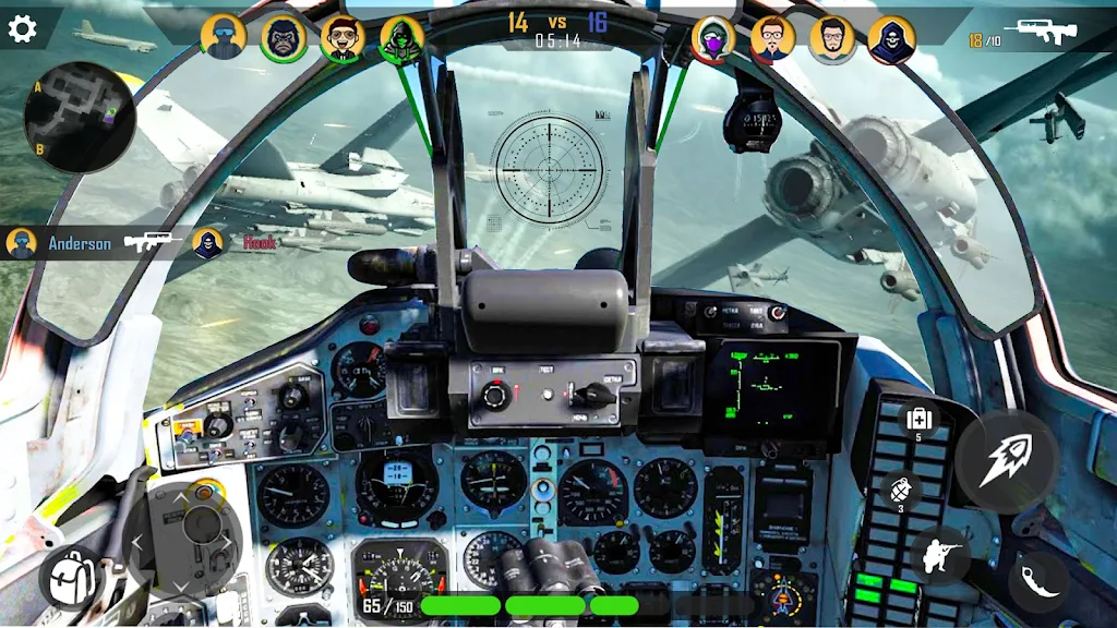 Schermata Fighter Jet Games Warplanes 2