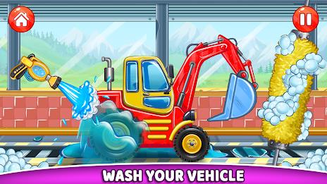 Build a House-Kids Truck Games स्क्रीनशॉट 3