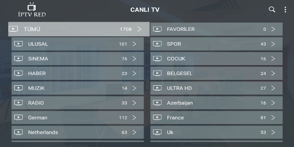 Redtv Captura de pantalla 0