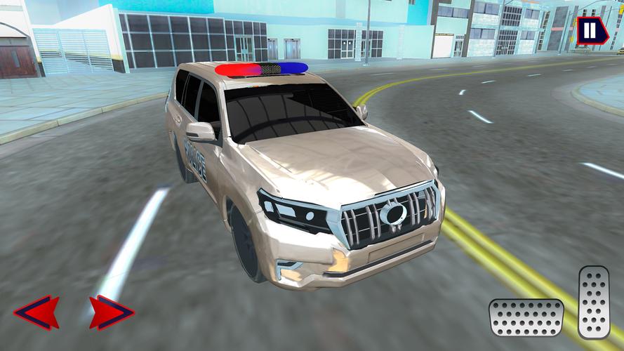 US Police Prado: City Car Zrzut ekranu 1