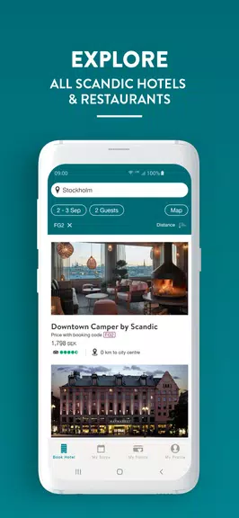 Scandic Hotels Captura de pantalla 2