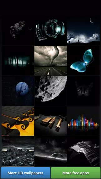 Black Theme HD Wallpapers應用截圖第0張