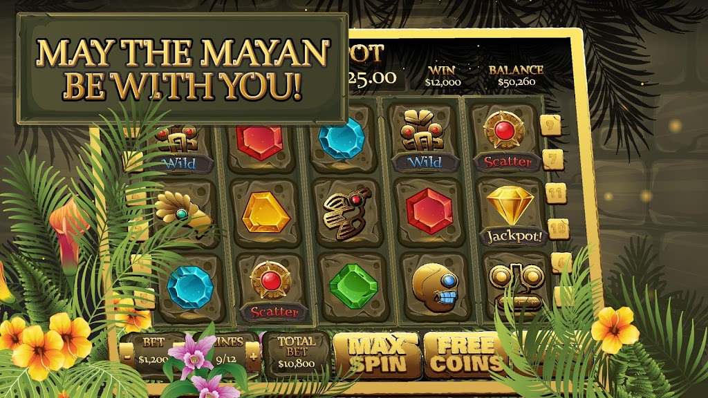 Mayan Ruins Slots 스크린샷 1