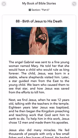 Bible Stories स्क्रीनशॉट 3
