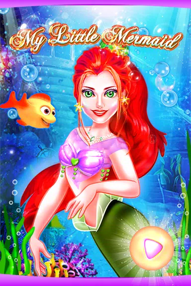 My Little Mermaid - Girls Game Captura de tela 0