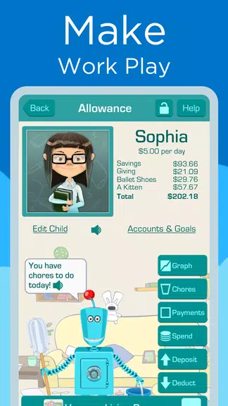 Chores & Allowance Bot Capture d'écran 2