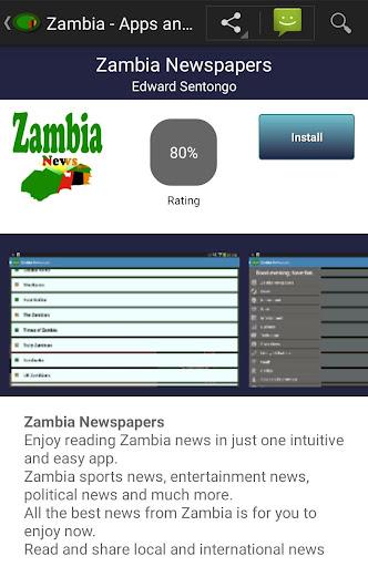 Zambia apps スクリーンショット 1