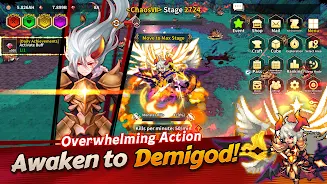 Demigod Idle: Rise of a legend Скриншот 3