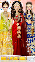 Indian Wedding Lehenga Game Ảnh chụp màn hình 1