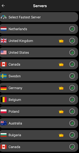 Schermata VPN TikTok 1