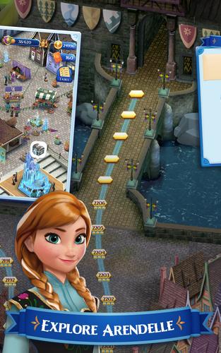 Disney Frozen Free Fall Games應用截圖第3張