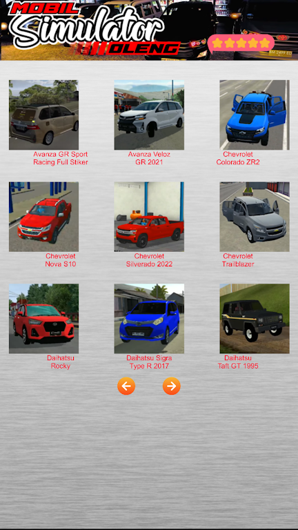 Mobil Simulator Oleng Capture d'écran 3