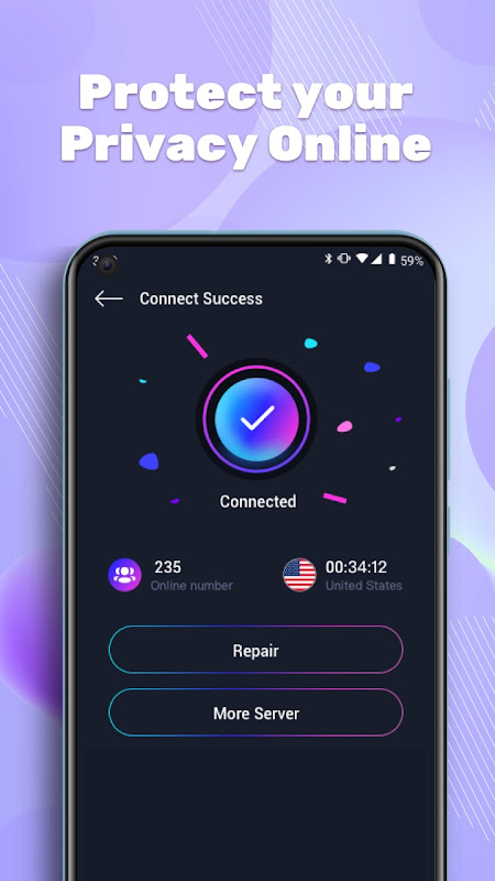 XMaster - Fast & Secure  VPN Captura de tela 1