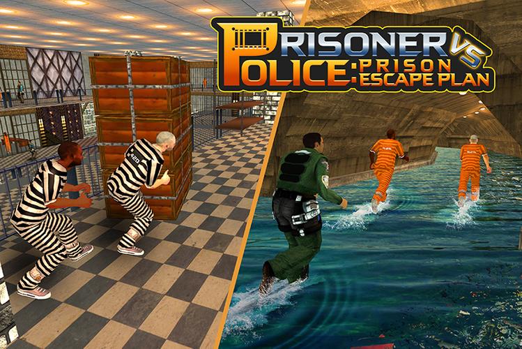 Police Vs Prisoner Escape jail Скриншот 3