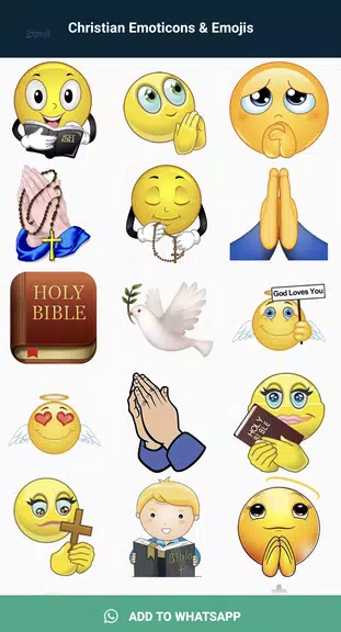 Christian Stickers 스크린샷 2