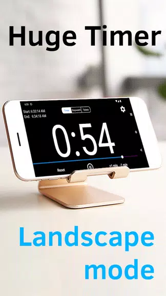 Riesige Timer-Stoppuhr-Tabata Screenshot 1