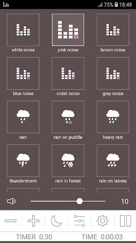 White Noise Generator Schermafbeelding 1