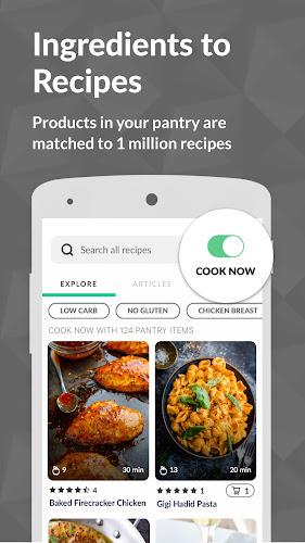 Cooklist: Pantry & Cooking App 스크린샷 1