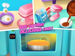 Cake Baking Games : Bakery 3D Schermafbeelding 3