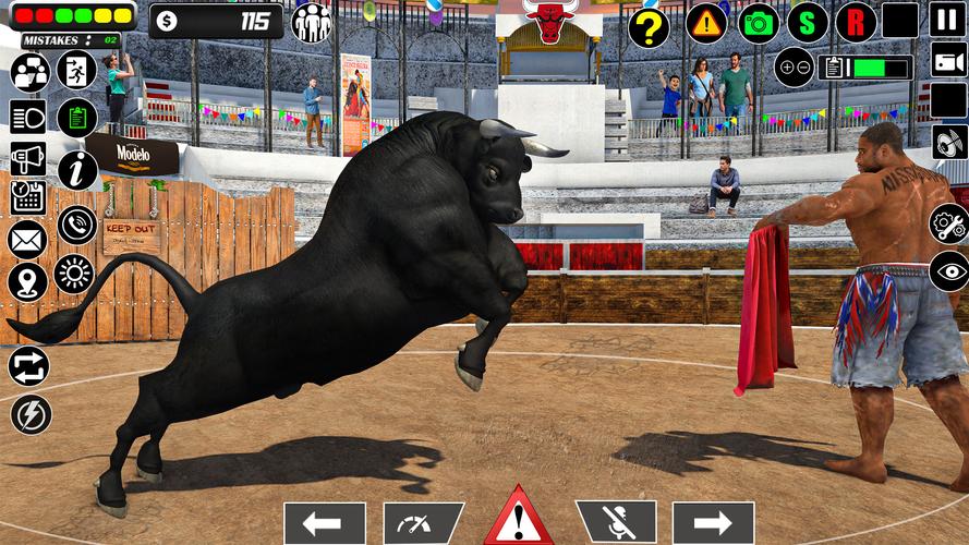 Wild Battle Craft: Bull Fight应用截图第0张