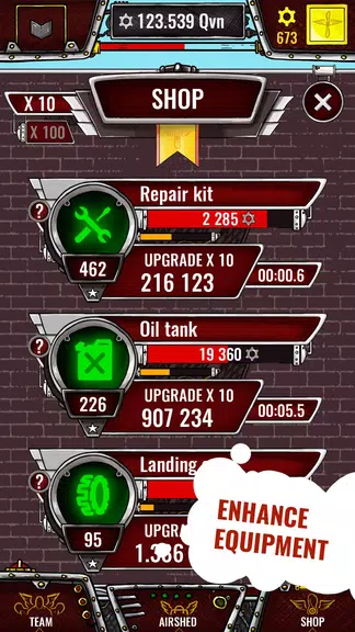 Schermata Aviator - idle clicker game 2