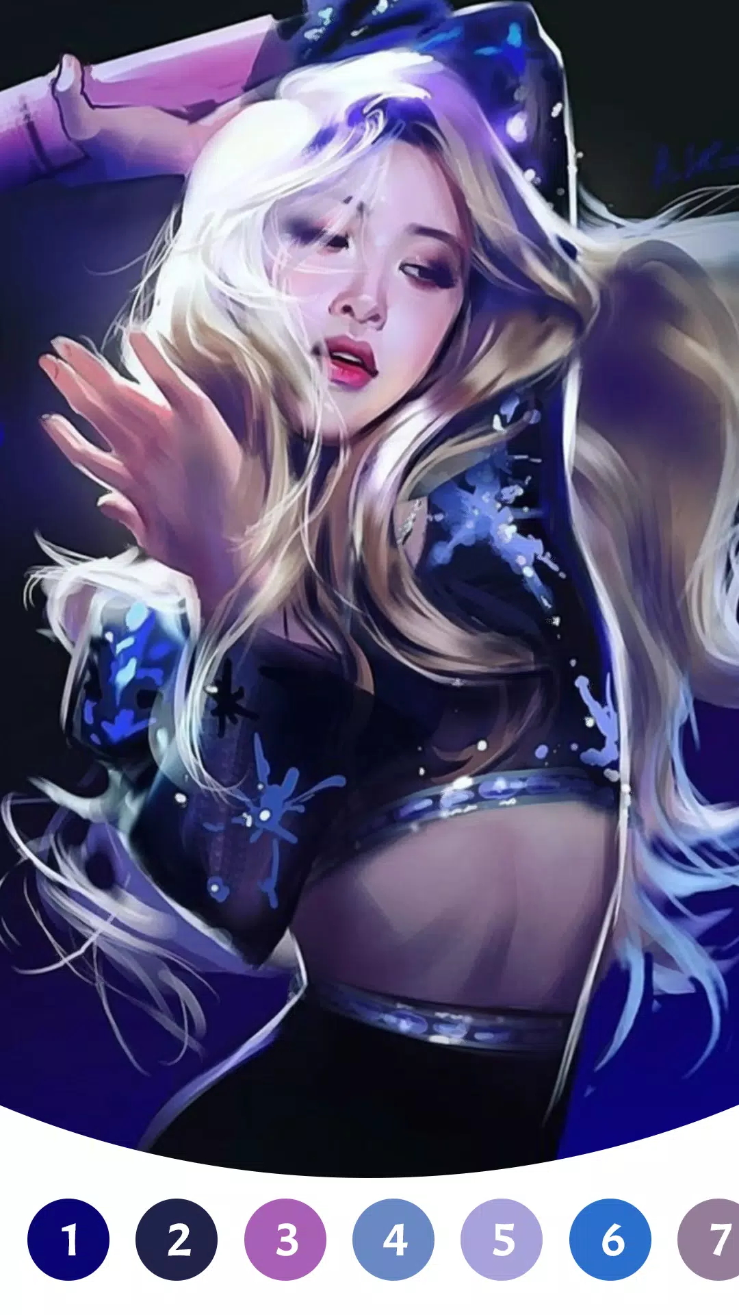 BlackPink Paint by Number ဖန်သားပြင်ဓာတ်ပုံ 2