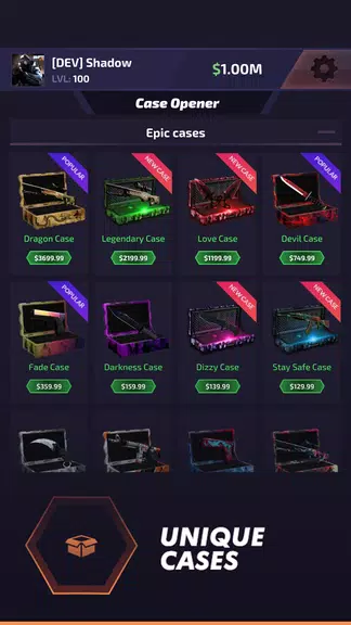 Case Battle: Skins Simulator ဖန်သားပြင်ဓာတ်ပုံ 0