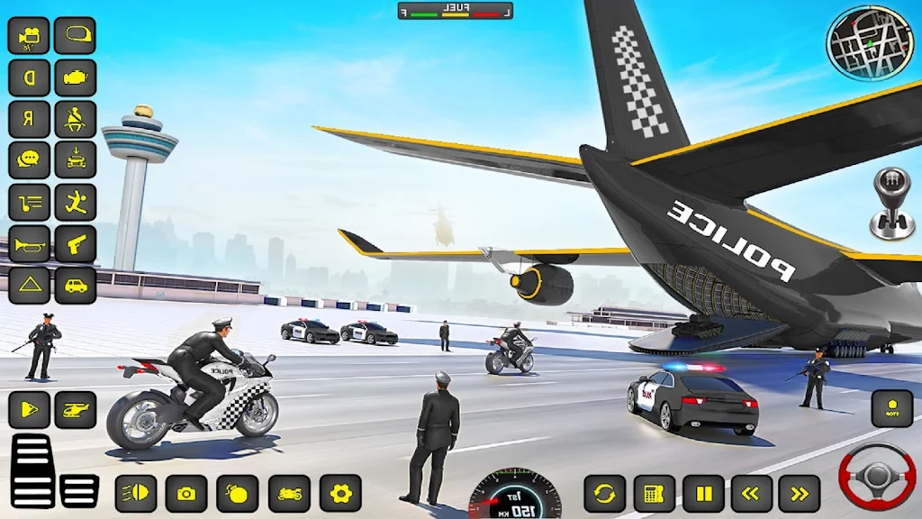 Police Truck Transport Game Schermafbeelding 2