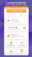WhatSaga: Long WhatsApp Status Ảnh chụp màn hình 0