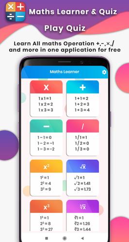 Learn Math : mental arithmetic स्क्रीनशॉट 0