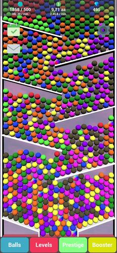 Idle Balls - Builder Capture d'écran 0