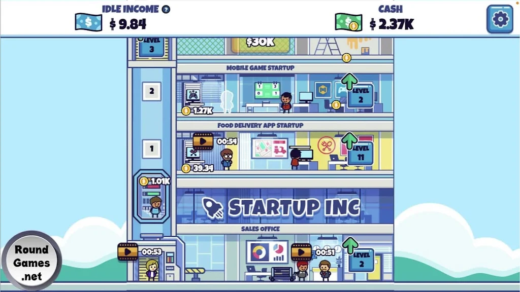 Idle Startup Tycoon スクリーンショット 0
