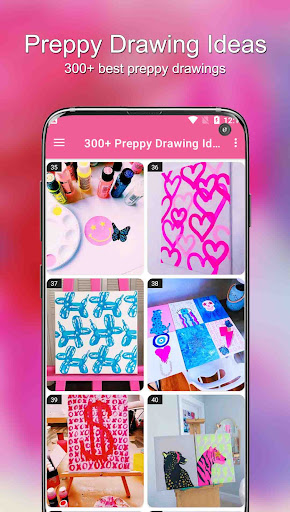 300+ Preppy Drawing Ideas स्क्रीनशॉट 1