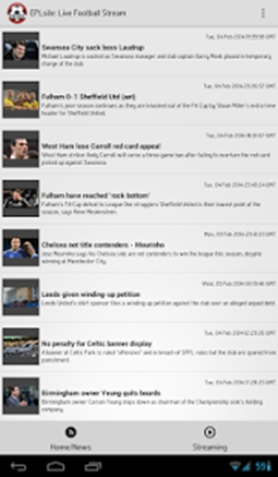 EPLsite: Live Football Stream Ảnh chụp màn hình 1