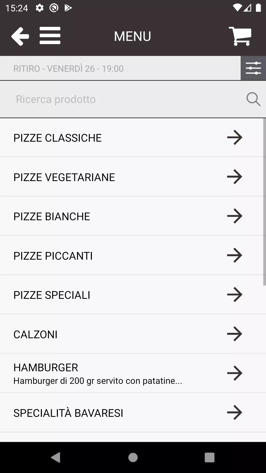 Pizzeria Dabbe Captura de pantalla 2