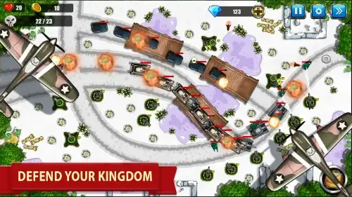 Tower Defense: Toy War Tangkapan skrin 1