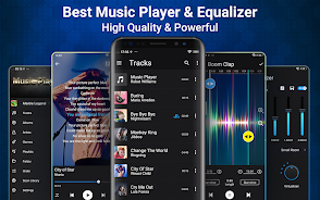 Music Player-Bass Audio Player Schermafbeelding 0