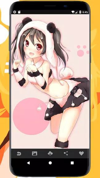 Beauty Anime Girls Wallpapers ဖန်သားပြင်ဓာတ်ပုံ 1