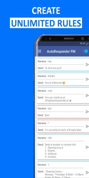 AutoResponder for Messenger ภาพหน้าจอ 0