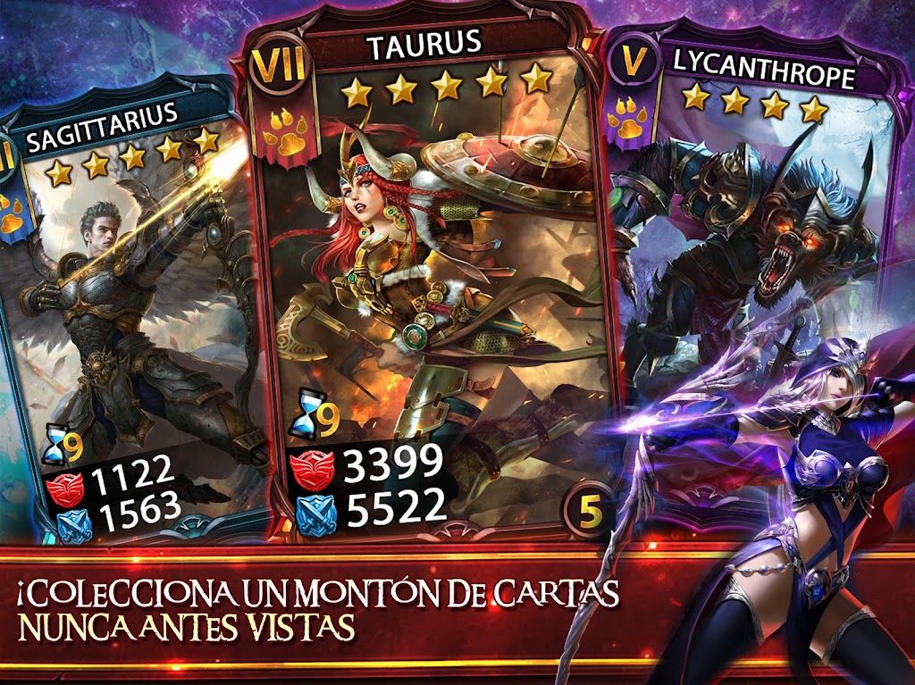 Deck Heroes: Duelo de Héroes ဖန်သားပြင်ဓာတ်ပုံ 2
