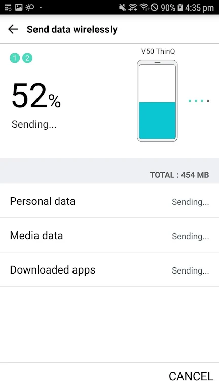 LG Mobile Switch (will closed) Schermafbeelding 0