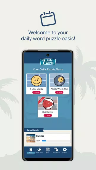 7 Little Words: Word Puzzles應用截圖第2張