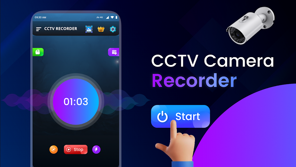 CCTV Camera Video Recorder App應用截圖第0張