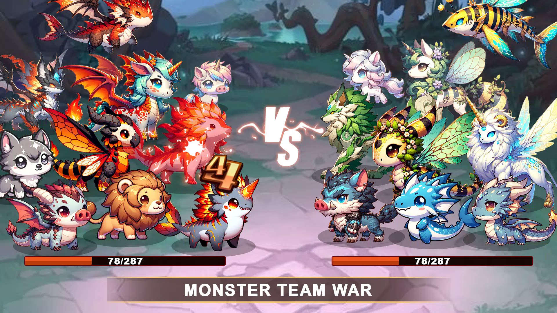 Master Fusion : Monster War Schermafbeelding 1