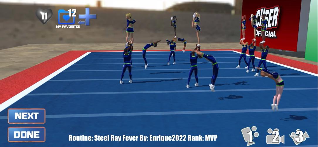 CHEER Official 3D Captura de tela 0
