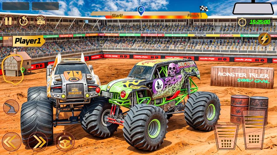 Monster Truck: Derby Games Captura de pantalla 3