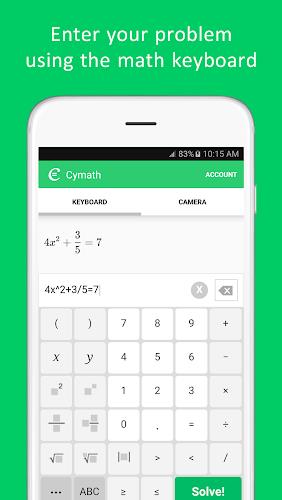 Schermata Cymath - Math Problem Solver 2