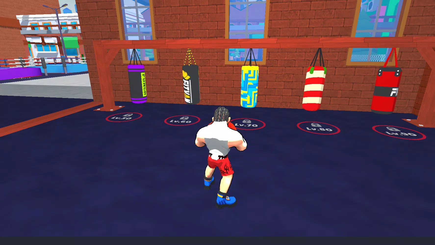 Boxing Clicker Simulator ภาพหน้าจอ 0